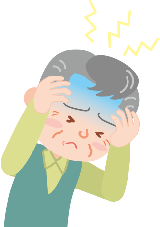 こんな症状が見られるときは内科を受診してください